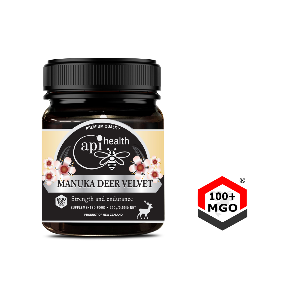 Manuka Honey & DEER ANTLER 250g | API Health