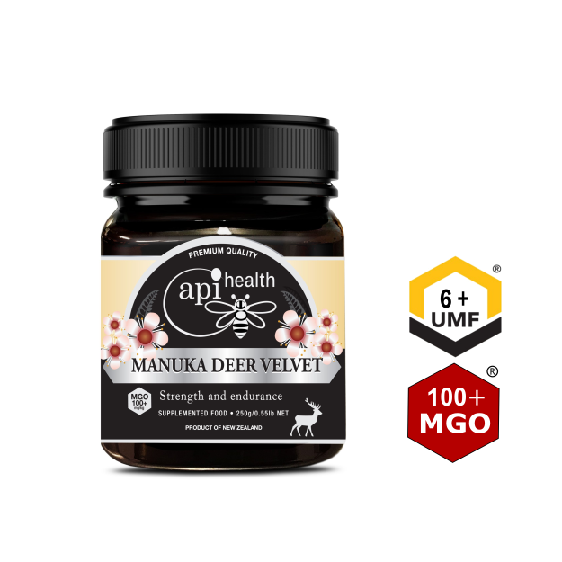 Manuka Honey & DEER ANTLER 250g | API Health