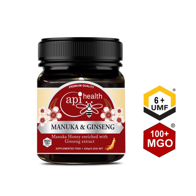 Manuka Honey & GINSENG 250g | API Health