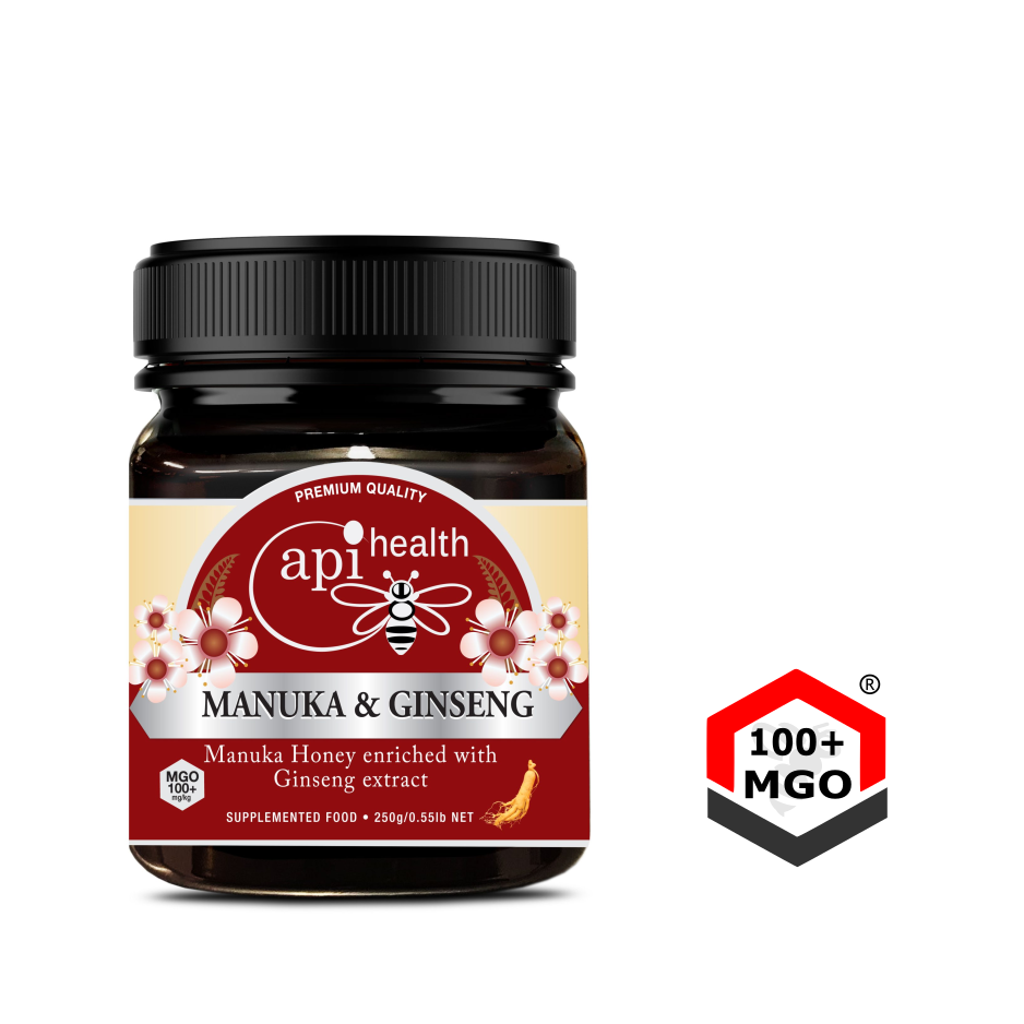 Manuka Honey & GINSENG 250g | API Health