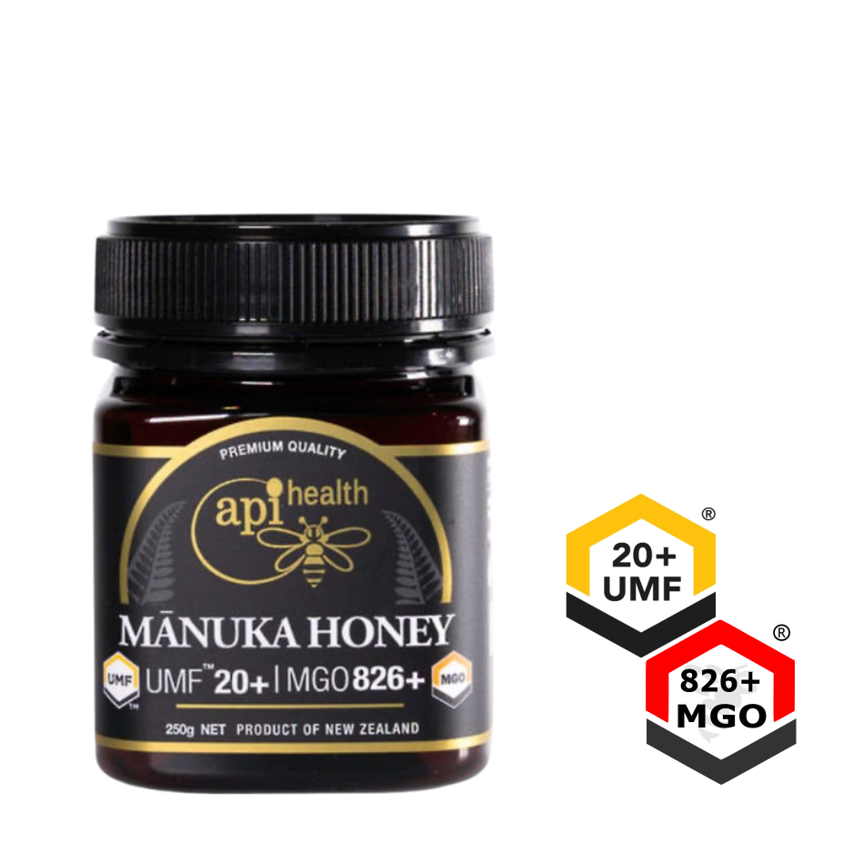 UMF 20+ Manuka Honey 250g | API Health | Bundle