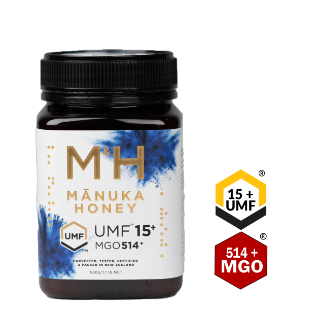 UMF 15+ Manuka Honey 500g | M&H