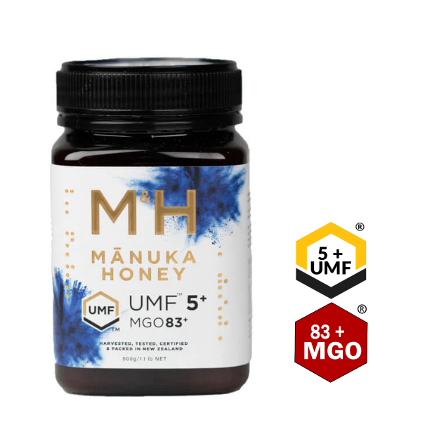 UMF 5+ Manuka Honey 500g | M&H