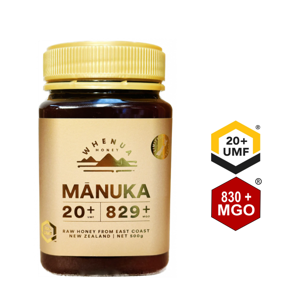 UMF 20+ Manuka Honey 500g | Whenua